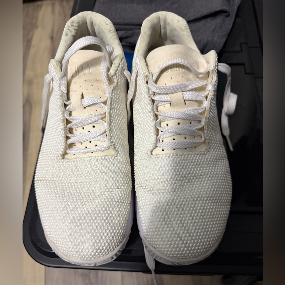 NoBull Outwork Edge Training Shoes | Women’s 9 | White Athletic Sneakers